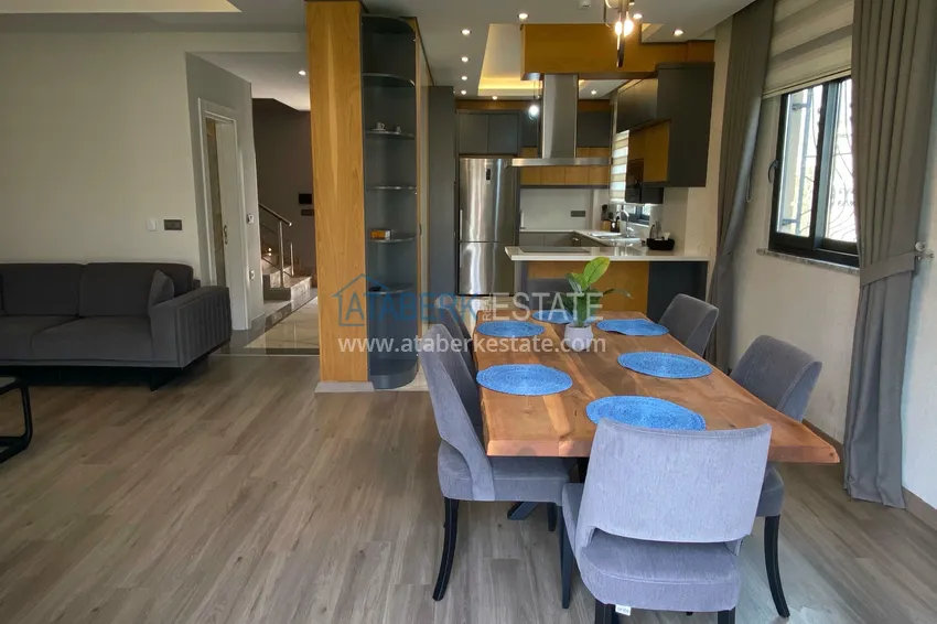 Purchase  3+1 villa in Kargicak - designer renovation, private area  9 