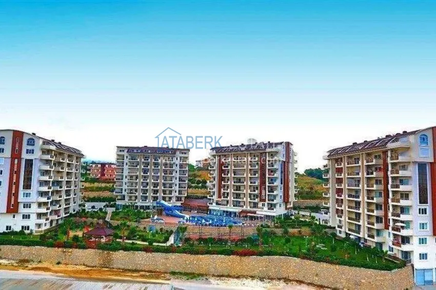 Duplex penthouse in Alanya, Avsallar district - 3+1 with furniture and sea view  2 