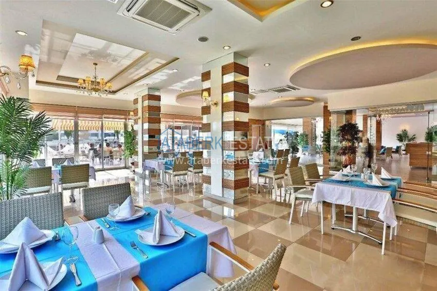 Duplex penthouse in Alanya, Avsallar district - 3+1 with furniture and sea view  14 