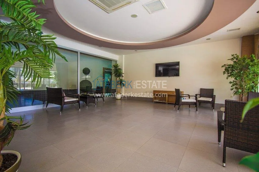 Duplex penthouse in Alanya, Avsallar district - 3+1 with furniture and sea view  16 