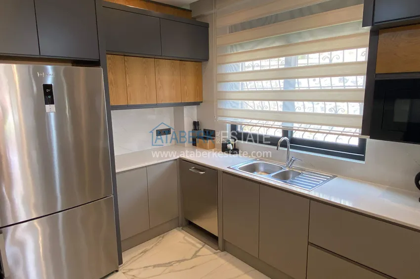 Purchase  3+1 villa in Kargicak - designer renovation, private area  12 