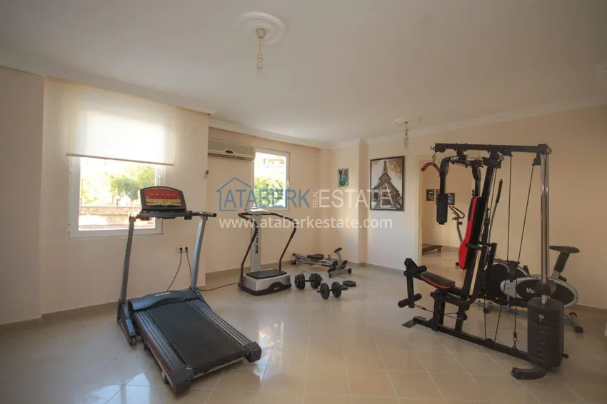 Apartment in Alanya for a residence permit in Tosmur district — 2+1 furnished, sea and mountain views 19 