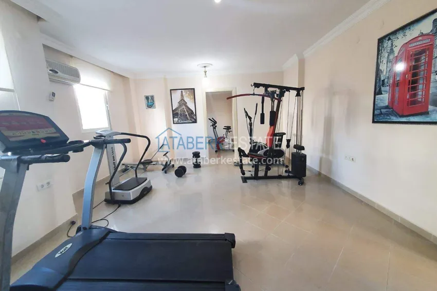 Apartment in Alanya for a residence permit in Tosmur district — 2+1 furnished, sea and mountain views 20 