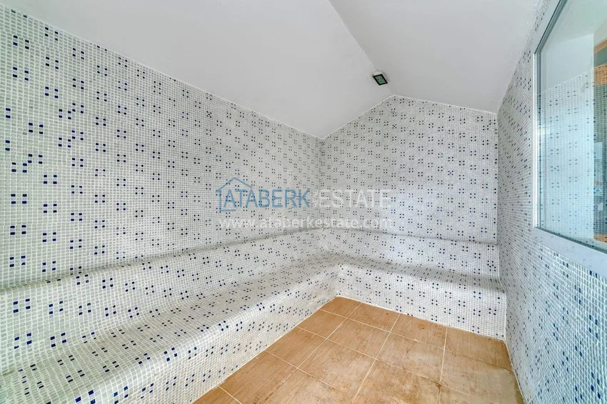 Apartment in Alanya for a residence permit in Tosmur district — 2+1 furnished, sea and mountain views 22 