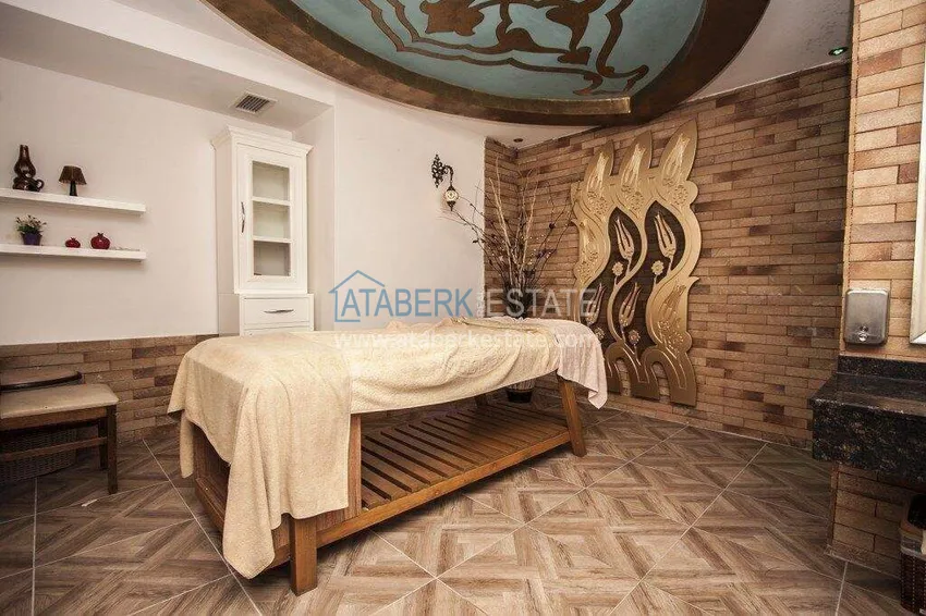 Duplex penthouse in Alanya, Avsallar district - 3+1 with furniture and sea view  22 