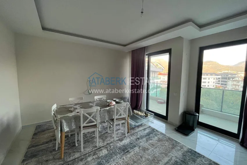 Real estate in Alanya for a residence permit - 5+1 duplex with a separate kitchen and mountain views in the Oba area  1 