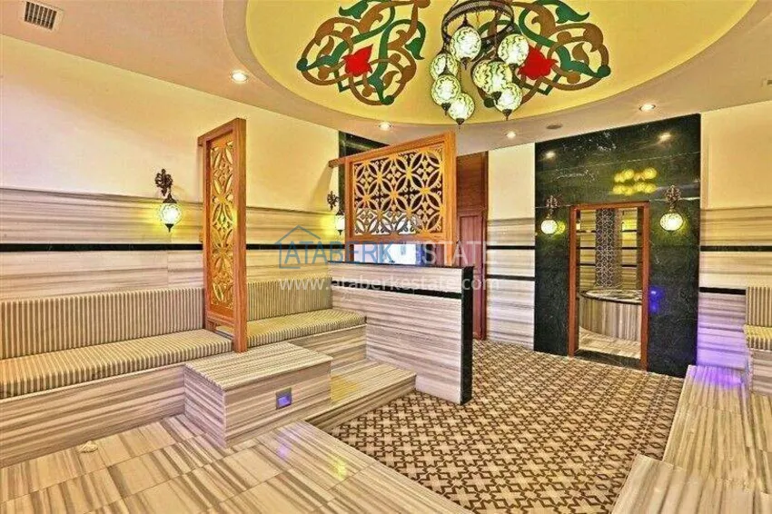 Duplex penthouse in Alanya, Avsallar district - 3+1 with furniture and sea view  24 
