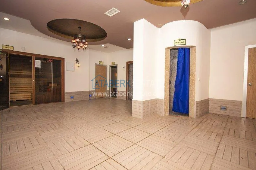 Duplex penthouse in Alanya, Avsallar district - 3+1 with furniture and sea view  25 