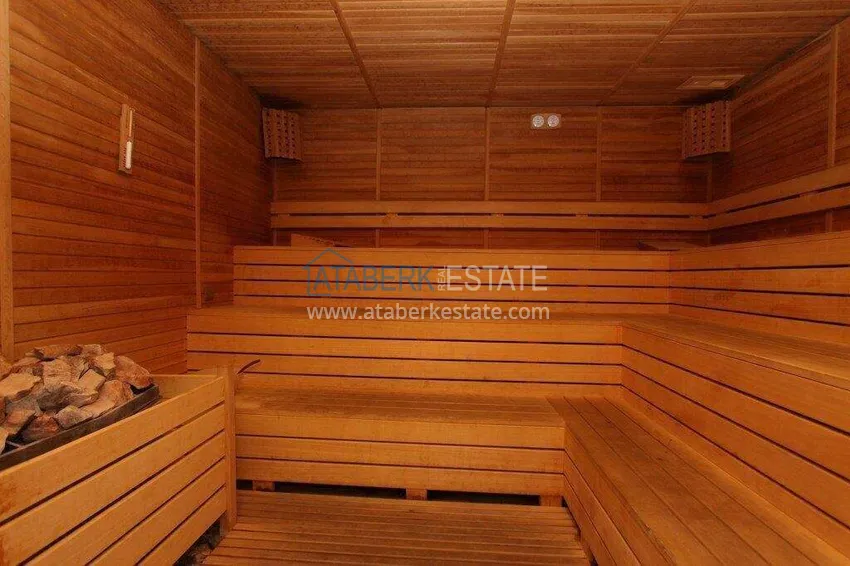 Duplex penthouse in Alanya, Avsallar district - 3+1 with furniture and sea view  26 