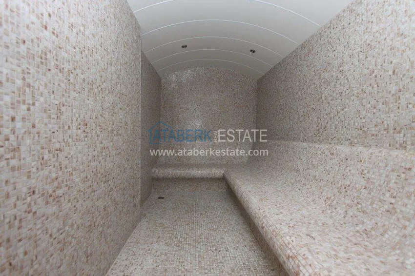 Duplex penthouse in Alanya, Avsallar district - 3+1 with furniture and sea view  27 