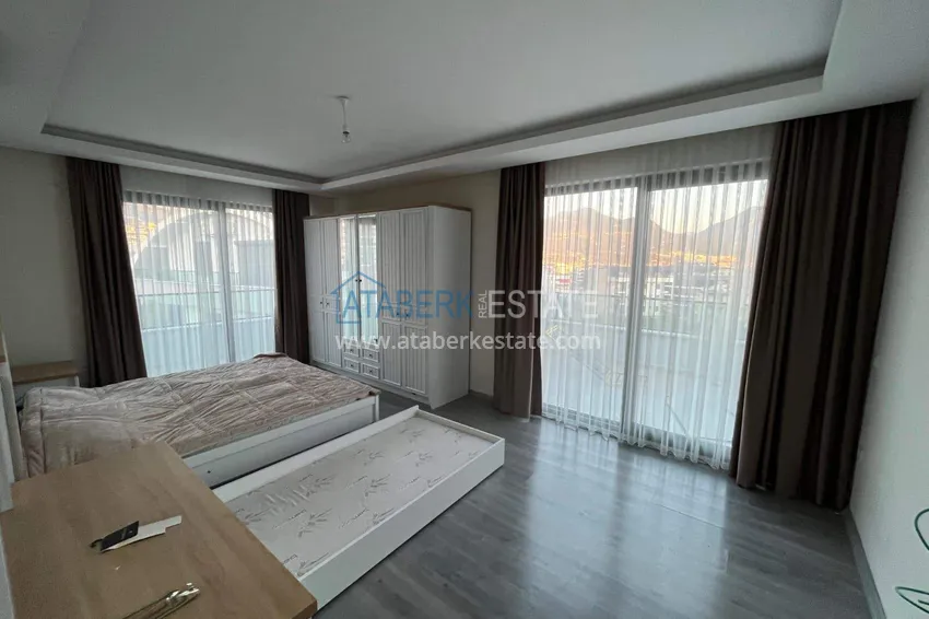 Purchase  Real estate in Alanya for a residence permit - 5+1 duplex with a separate kitchen and mountain views in the Oba area  4 