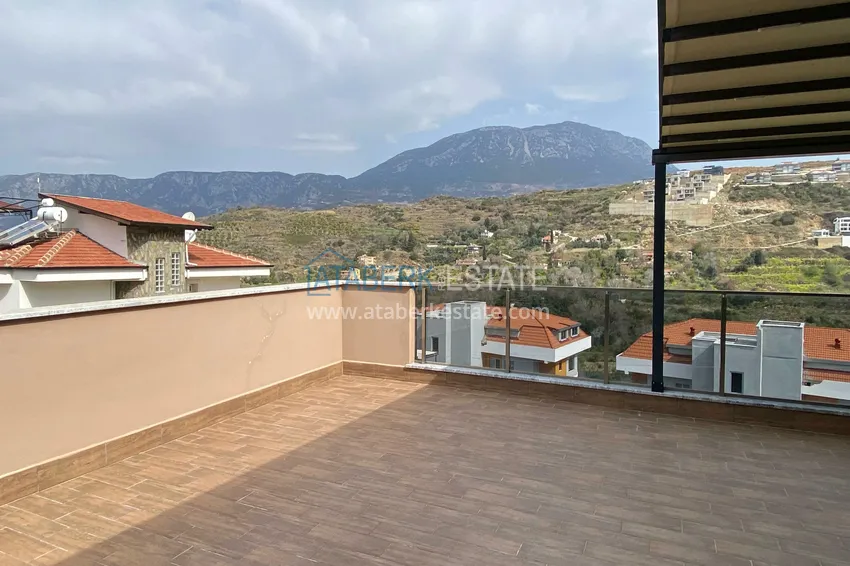 Purchase  3+1 villa in Kargicak - designer renovation, private area  38 