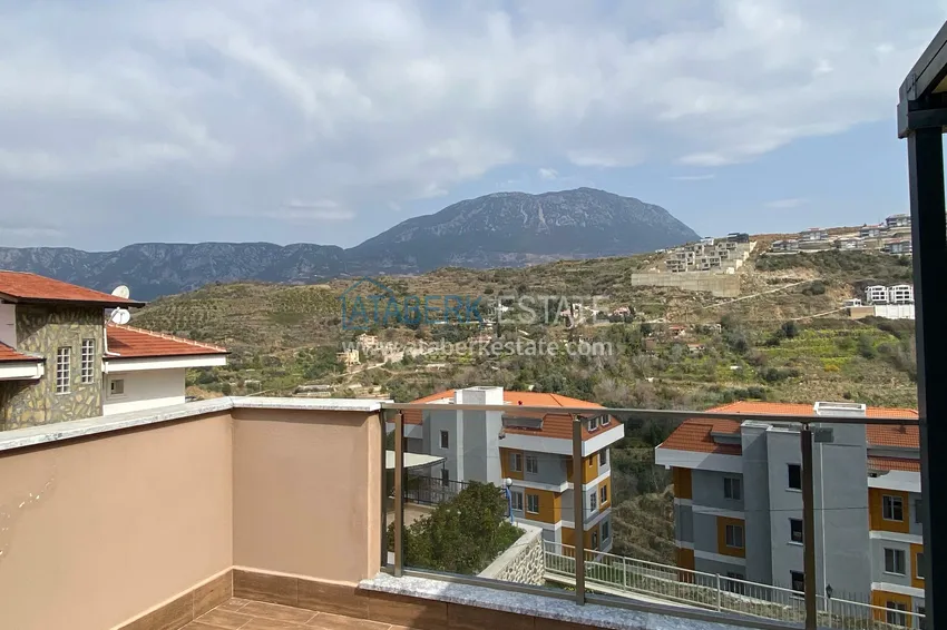 Purchase  3+1 villa in Kargicak - designer renovation, private area  39 