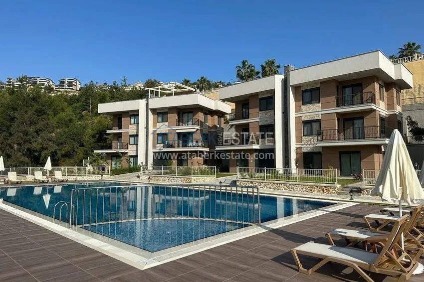 3+1 villa in Kargicak - designer renovation, private area  1 