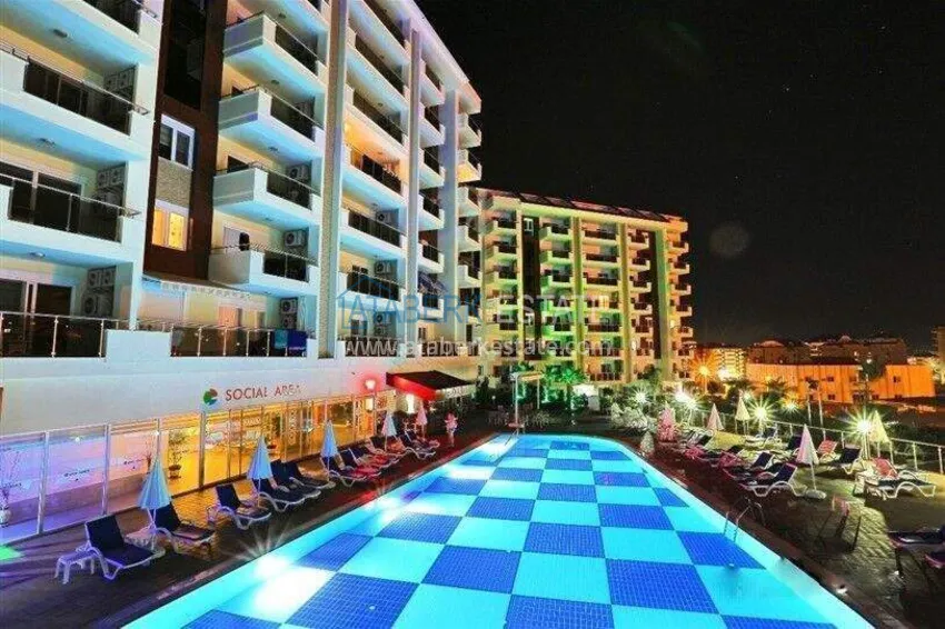 Duplex penthouse in Alanya, Avsallar district - 3+1 with furniture and sea view  8 