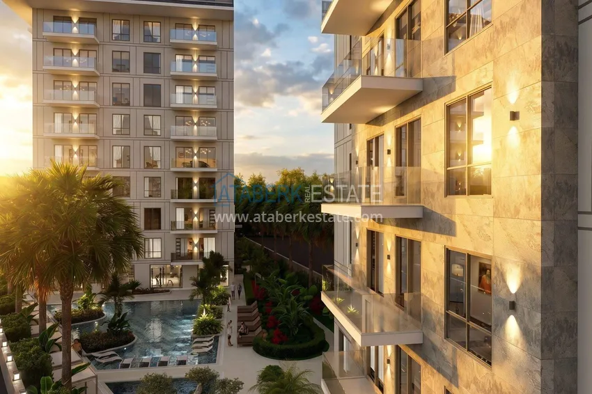 New off-plan residential project in the center of Alanya, Cleopatra Beach area - winter promotion: installments up to 2.5 years 10