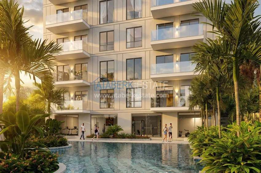 New off-plan residential project in the center of Alanya, Cleopatra Beach area - winter promotion: installments up to 2.5 years 13