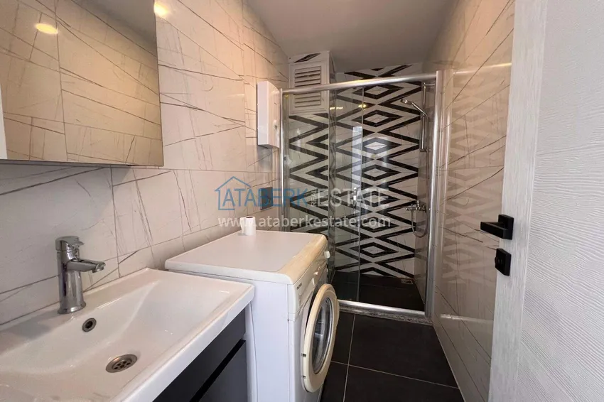 Purchase  1+1 apartment in Alanya with sea view in Kargicak 10 