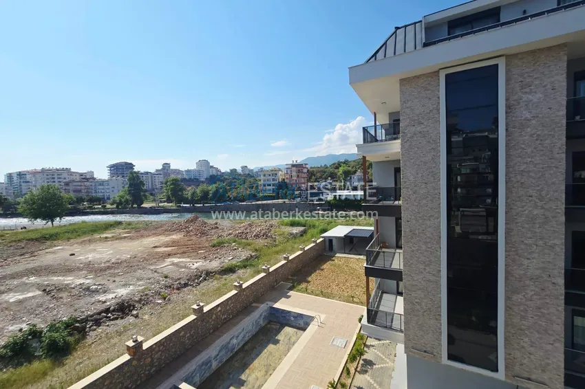 Purchase  1+1 apartment from the owner in Alanya, Kestel district - favorable price and river view 10 
