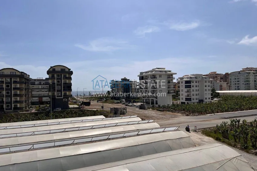 Purchase  1+1 apartment in Alanya with sea view in Kargicak 15 