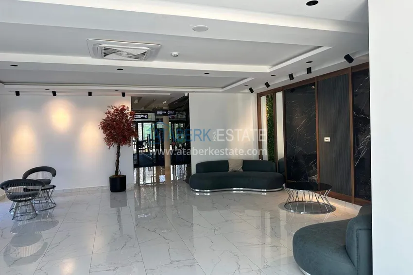 1+1 apartment with sea view in Mahmutlar  16 