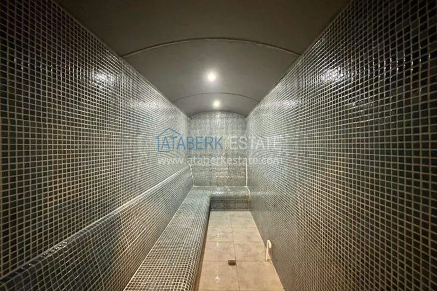1+1 apartment with sea view in Mahmutlar  20 