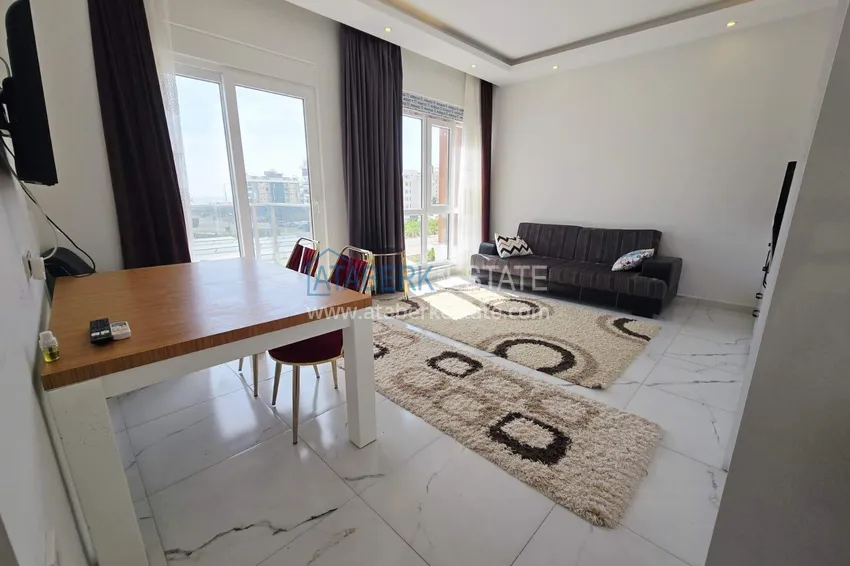 Purchase  1+1 apartment in Alanya with sea view in Kargicak 2 