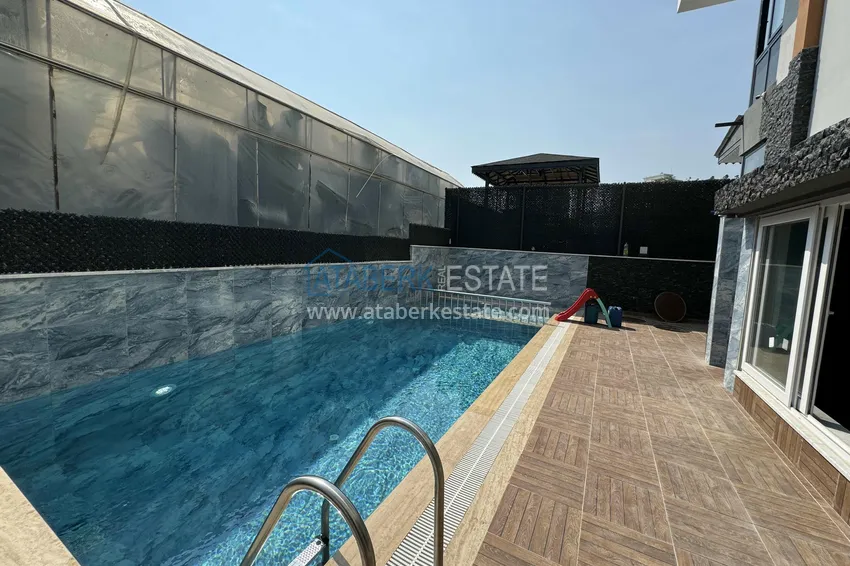 1+1 apartment in Alanya with sea view in Kargicak 2 
