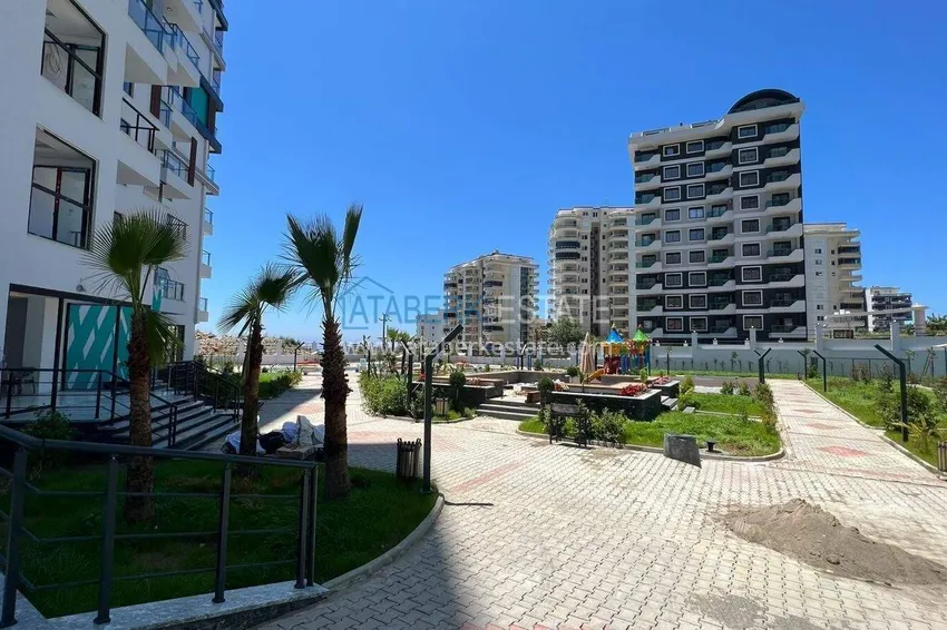 1+1 apartment with sea view in Mahmutlar  8 