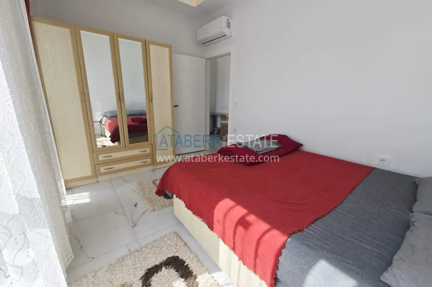 Purchase  1+1 apartment in Alanya with sea view in Kargicak 8 