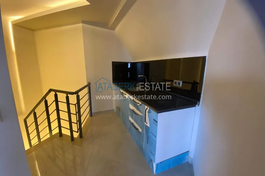 Purchase  Real estate in the center of Alanya for residence permit and citizenship - 2+1 duplex near Keykubat beach 10 