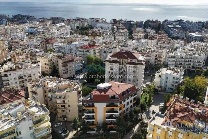 Real estate in the center of Alanya for residence permit and citizenship - 1+1 apartment near Keykubat beach 1 