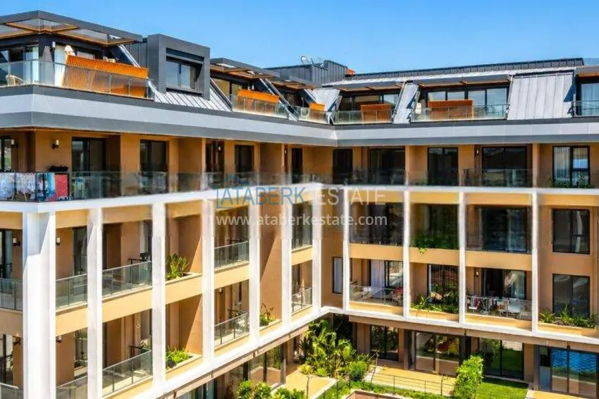 Installment apartments in a comfortable complex — Alanya, Oba 1 