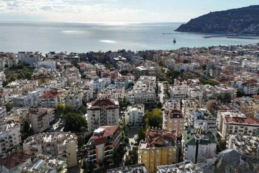 Real estate in the center of Alanya for residence permit and citizenship - 2+1 duplex near Keykubat beach 2 