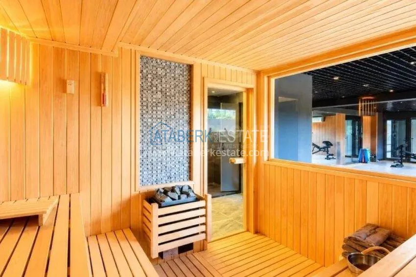 Installment apartments in a comfortable complex — Alanya, Oba 7 