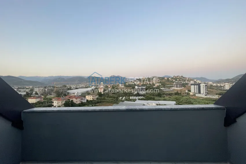 Purchase  Duplex with new furniture and mountain views in a modern complex - Gazipasa City 15 