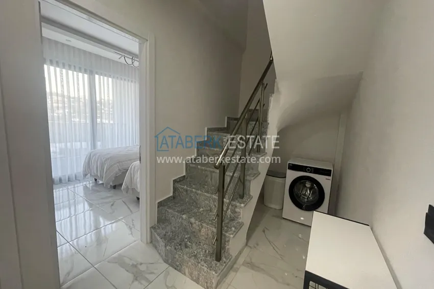 Purchase  Duplex with new furniture and mountain views in a modern complex - Gazipasa City 18 