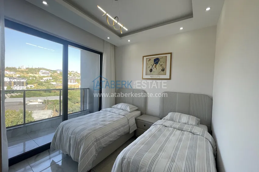 Purchase  Duplex with new furniture and mountain views in a modern complex - Gazipasa City 20 