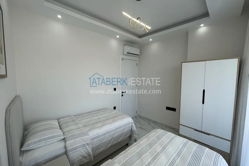 Purchase  Duplex with new furniture and mountain views in a modern complex - Gazipasa City 22 