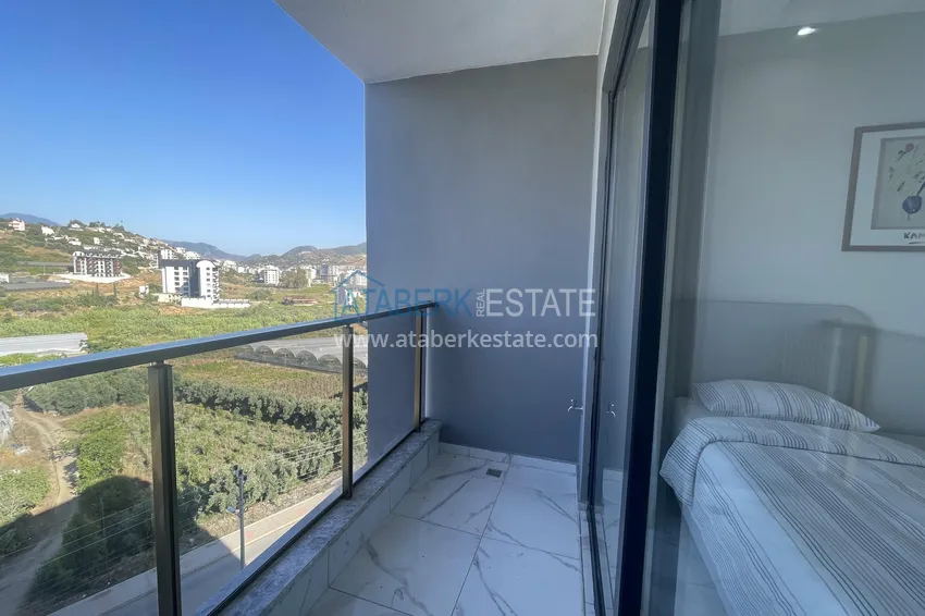 Purchase  Duplex with new furniture and mountain views in a modern complex - Gazipasa City 24 