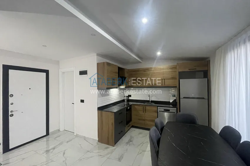 Purchase  Duplex with new furniture and mountain views in a modern complex - Gazipasa City 2 