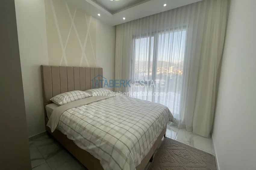 Purchase  Duplex with new furniture and mountain views in a modern complex - Gazipasa City 29 