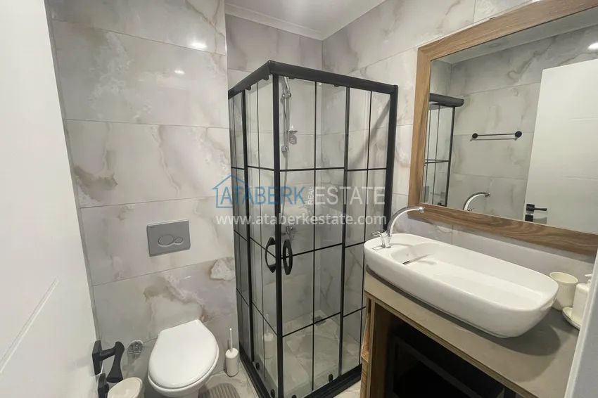 Purchase  Duplex with new furniture and mountain views in a modern complex - Gazipasa City 32 