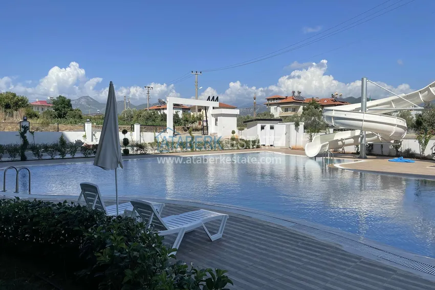 Duplex with new furniture and mountain views in a modern complex - Gazipasa City 6 