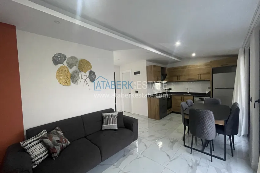 Purchase  Duplex with new furniture and mountain views in a modern complex - Gazipasa City 8 
