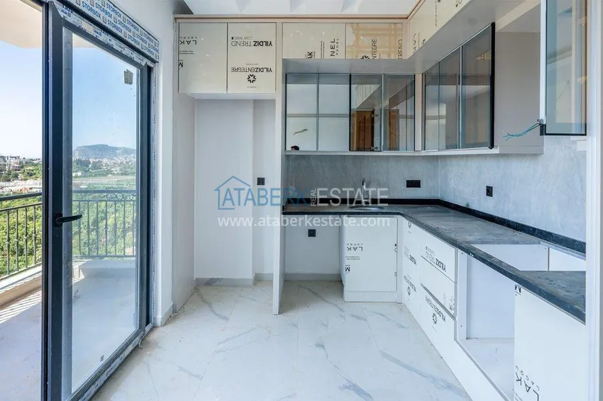 Purchase  Finished duplex in Alanya in Oba 3 