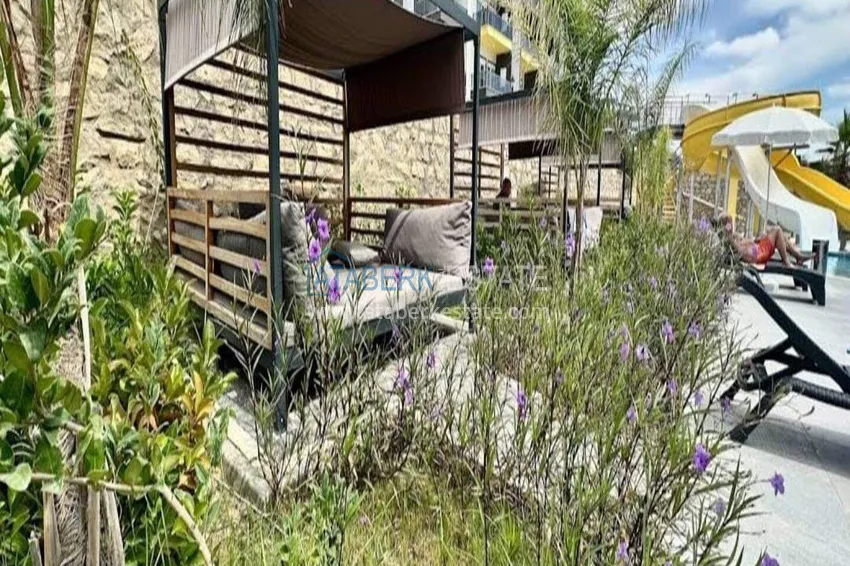 Real estate in Alanya with installments up to 1 year - new 1+1 apartment with sea view in Avsallar 12 
