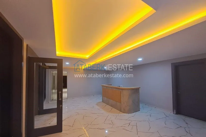 Real estate in Alanya with installments up to 1 year - new 1+1 apartment with sea view in Avsallar 15 