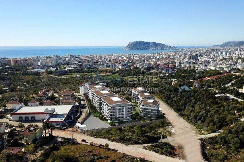 1+1 apartment in Alanya with a 12-month installment plan - Oba district 1 