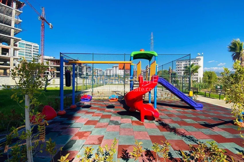 Real estate in Alanya with a short-term rental license - 1+1 apartment in Avsallar 11 
